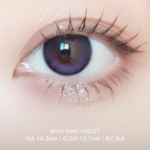 Ann365 1Month – Wish Ring Violet 祈願지環•紫 月拋 2片裝